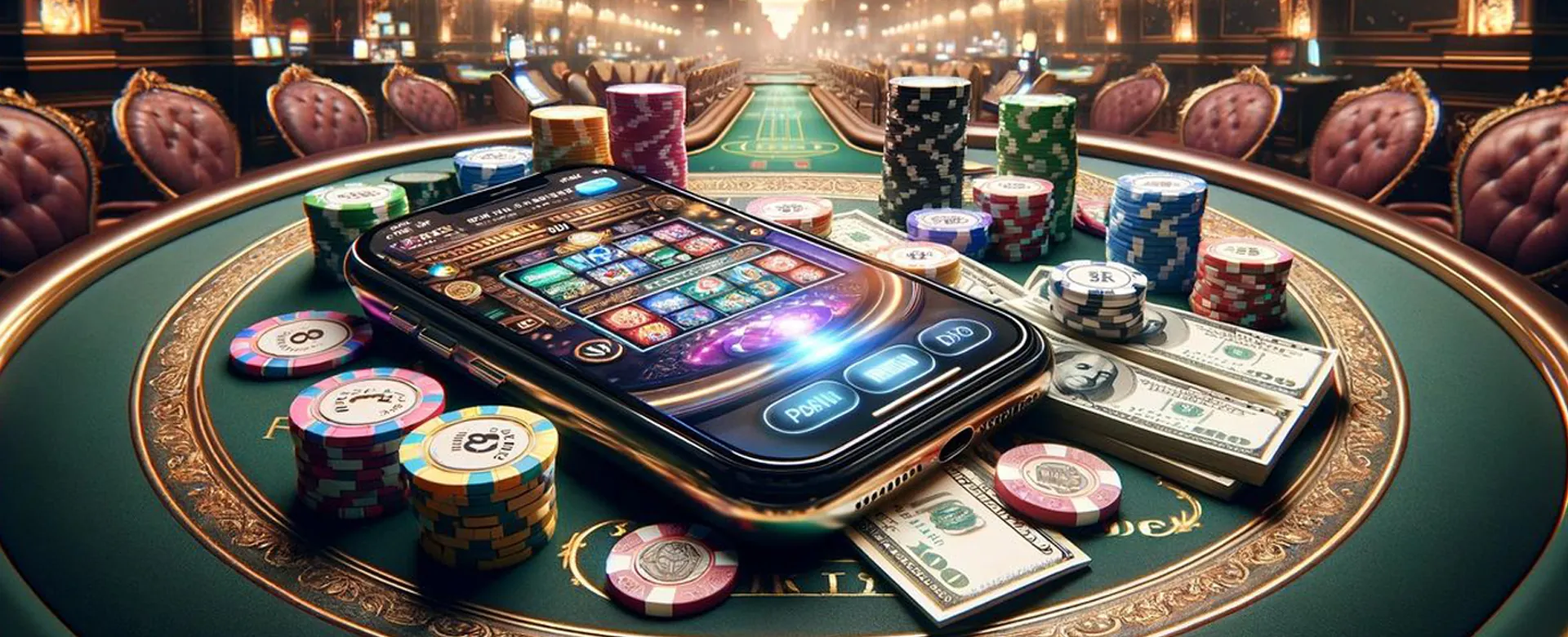Joyjili Online Casino Gaming Background